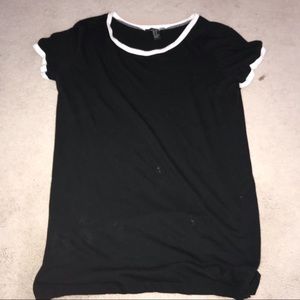 Forever 21 Black & White Dress Shirt